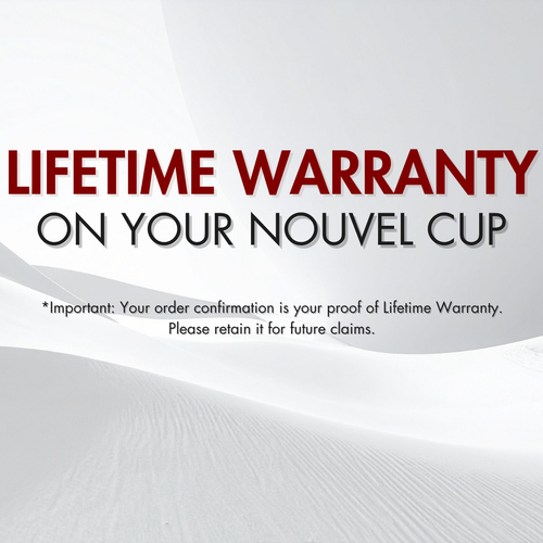 Nouvel Cup™  Lifetime Warranty