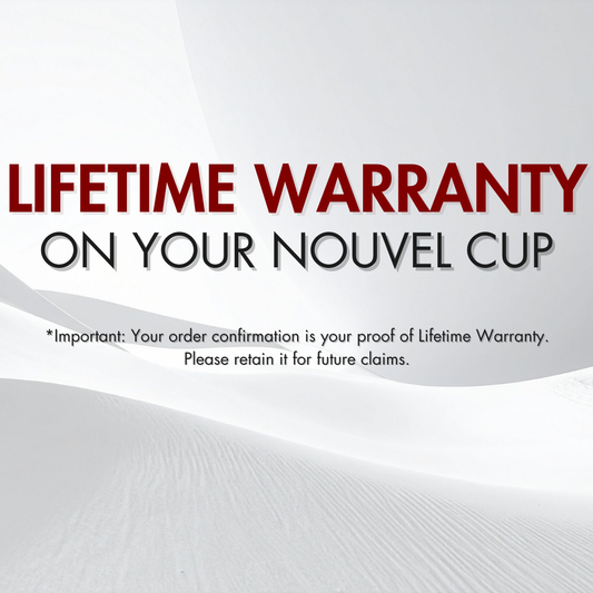 Nouvel Cup™  Lifetime Warranty
